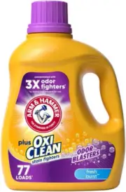 Arm & Hammer Plus OxiClean Odor Blasters Fresh Burst, 77 Loads Liquid Laundry De