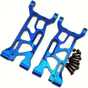 Aluminum Front Lower Arms Blue for Team Losi 1/10 Lasernut U4 Tenacity All LOS234016