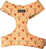 Dan & Sam Love You Deerly Dog Harness - Medium, Comfortable & Adjustable Pet Harness, Durable & Stylish Design for Medium Dogs, Easy to Use & Secure Fit, Ideal for Daily Walks