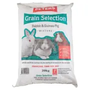 Peters Rabbit & Guinea Pig Grain Selection Multigrain Feed 20kg
