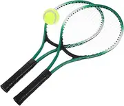 Generic 's Tennis Racket Set Beginner Training Outdoor Play Toy Paddles Balls Beach Toy Sports Equipment Tennis Rackets for Boys and Girls