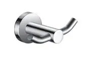 Round Double Robe Hook [44-8303]