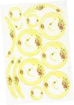 jojofuny 1 Sheet Cuttable Transfer Paper for Chic Pottery Decals High Temperature Durable Underglaze Transfers for Ceramics and Pottery Projects Easy Application and Safe Use
