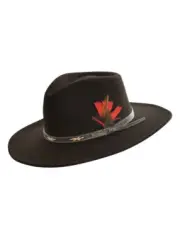 Thomas Cook Kimberley Crushable Hat Made From Pure Wool Felt