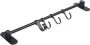 Zerodeko Movable Hook Wall Mounted Kitchenware Hanger Punch Storage Rack for Organizing Utensils Tools and Bathroom Essentials Space Saving Design
