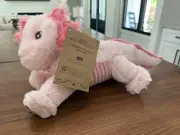 Girl Scout Cookie 2024 Pink Lucy The Axolotl Plush Own Your Own Magic NWT