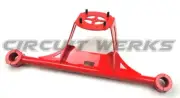 Polaris RZR 2014-22 UTV Spare Tire Carrier Mount Rack XP 1000 XP TURBO XP4 RED
