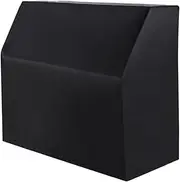 Full Size Piano Cover - Fabric Protector, Black Keyboard Shield | Upright Piano Full Enclosure With Waterproof Coating Daily Use, All Round Protection Cover For Indoor Practice And Storage