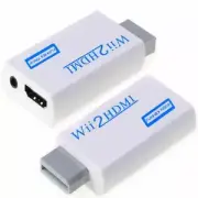 Wii To Hdmi Converter Adapter 1080P 720P Connector Output Video And 3.5Mm Audio