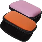 BRIGHTFUFU Portable Ssd Case Hard Drive Storage Case Cable Organizer Small Carrying Bag