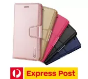 Samsung Galaxy Note 8 Flip Wallet Cardholder - HANMAN Leather ShockProof Case