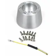 Ididit 2202320051 Steering Wheel Adaptor, MOMO/Sparco Black