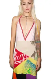 Wasted Yearz Patchwork Dress