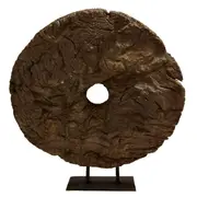 [James Lane] Kamiko Wood & Metal Sculpture
