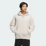 ADIDAS ST FL HOODIE 男連帽上衣-米色