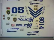 Puerto Rico Police Car Decals 1:64 two for one money