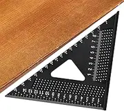 Carpenters Square | Precision Triangle Ruler - Multipurpose Precision Triangle Square Ruler for Woodworking, Layout, Framing, Measuring, Roofing, Welding