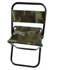 在飛比找Yahoo!奇摩拍賣優惠-CHB608 迷彩靠背折合椅/童軍椅/大**