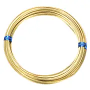 Soft Brass Wire, 1 Roll 20Ga/0.8x0.8mm 6m/19.69ft Square Craft Wire, Brass