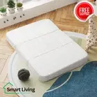 Giselle Foldable Mattress Portacot Foam Mattresses Travel Cot Baby Bamboo Cover