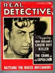 MAG: REAL DETECTIVE-JAN 1936-PULP TRUE CRIME-BOOZE BUCCANEERS VS THE COAST GU...