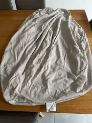 MyBeachsideStyle Small Child's Beanbag Cover 75x60cm in Natural Linen RRP $354