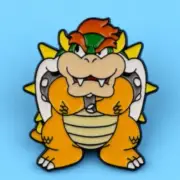 Mario Kart - Bowser #2 enamel pin - Free AU Post - AU Stock