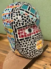 Mosaic Aztec Bust One of a Kind Key West FL Artist