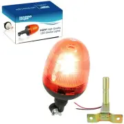 HQRP LED Amber Emergency Flash Strobe Warning Light Beacon for Snow Plow Vehicle