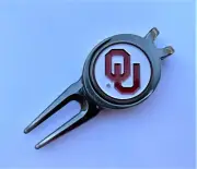 New Oklahoma Sooners Golf Ball Marker and Magnetic Divot Tool
