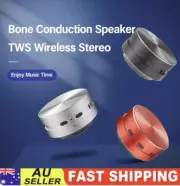 Cool Mini Portable Sticking Bone Conduction Speaker Wireless Bluetooth Vibration