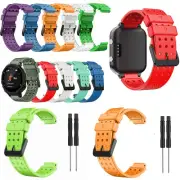 Silicone Sport Watch Band Strap for Garmin Forerunner 220 230 235 620 630 735XT