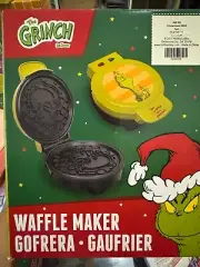 BRAND NEW Grinch Mini Waffle Maker for Christmas 2024 Uncanny Brands