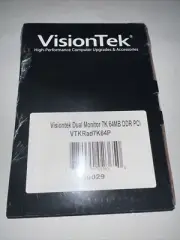 VisionTek Radeon 7000 VTKRAD7K64P 64MB DDR PCI Graphic Card