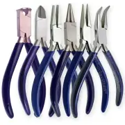 Jewelers Pliers Set 6 Pieces Beading Pliers Wire Working Hobby Crafts Tools.