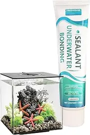 Clear Underwater Adhesive | 120ml Aquarium Equipment Sealant,Installing Decorative Items Sealant Quick Drying Repair Glue Safe for Fish