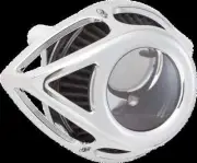 Arlen Ness Clear Tear Air Cleaner Kit Chrome Harley Breakout 16-17