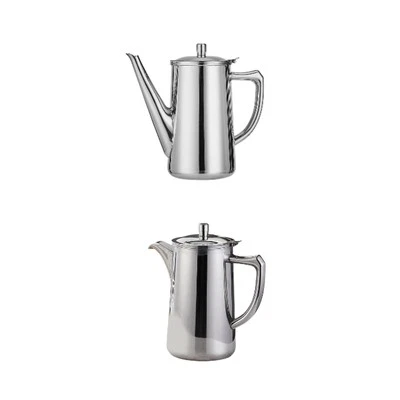 Stainless Steel Water Pitcher Pitcher with Lid for Household Kitchen Camping