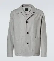 [Zegna] Zegna Alpe wool jacket AU 93 grey