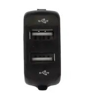 1x Dual USB Port Charger Power Outlet 12V 24V for Mercedes Actros MP4 trucks