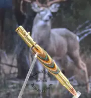 Pen Handmade Writing Pens Spectraply Wood Bolt Action SEE VIDEO 1532