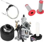 motorcycle PZ30 30mm Carburetor Accelerating Pump Racing 200cc 250cc For Keihin ABM IRBIS TTR 250 With Dual Throttle Cable