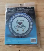California Country WELCOME Counted Cross Stitch Kit #7501 Geese
