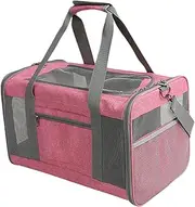 Pet Travel Carrier, Foldable Travel Cat Carrier, Pet Supply Breathable Kitten Carry Backpack for Outdoor Hiking Park Shopping Beach Patio Going Out Home Picnics Camping