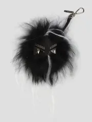 [Fendi] Fendi-Key Ring Nero-Uomo OS