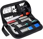 yuksok 25Pcs Guitar Tool Kit Installation Tool Guitar String Winder Tool Guitar Maintenance Kit for Beginners Banjo Bass Mandolin