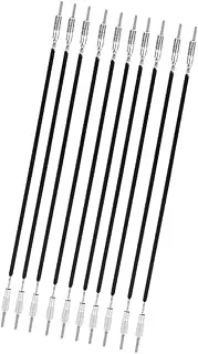 JWQFBC 10pcs Violin Strings Easy to Install Metal Wire Violin Strings for Concert Accessories, 10.7cmx0.2cmx0.4cm