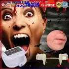 Retractable Halloween Vampire Teeth Cosplay Makeup Zombie Teeth Horrific Fangs↭