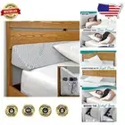 King Size Triangle Wedge Pillow for Headboard Gap - 0-8" Memory Foam Support