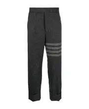 Thom Browne Striped Trousers 2,3,4,5 dark gray
